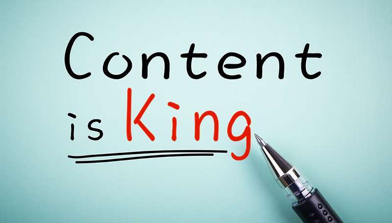 content is king image