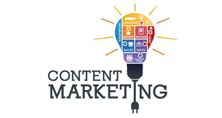 content marketing light image