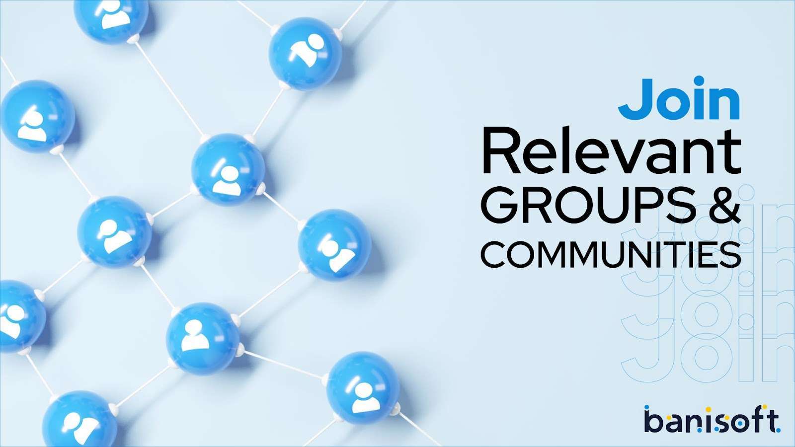 join relevant groups & communities images