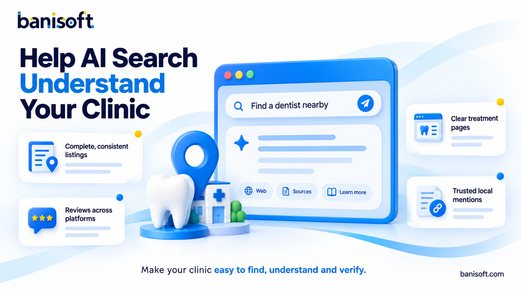 how banisoft helps AI search understand your clinic
